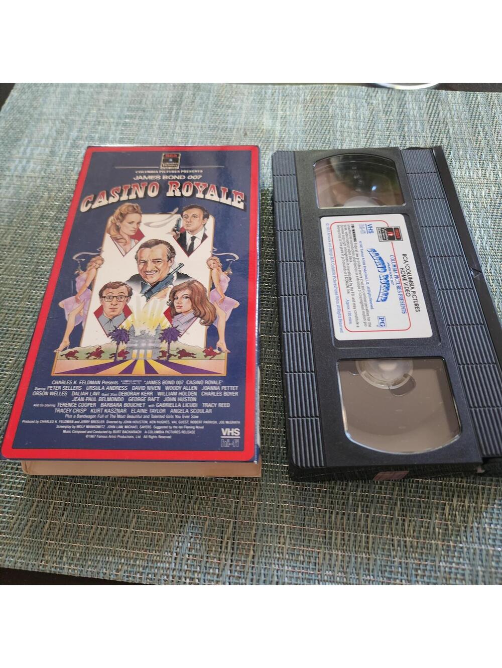 Casino Royale VHS (1967) – Tested Excellent Condition – CBS/Fox Video